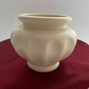 Haeger Planter 4x5 Bowl Vase Pottery Cream Ivory